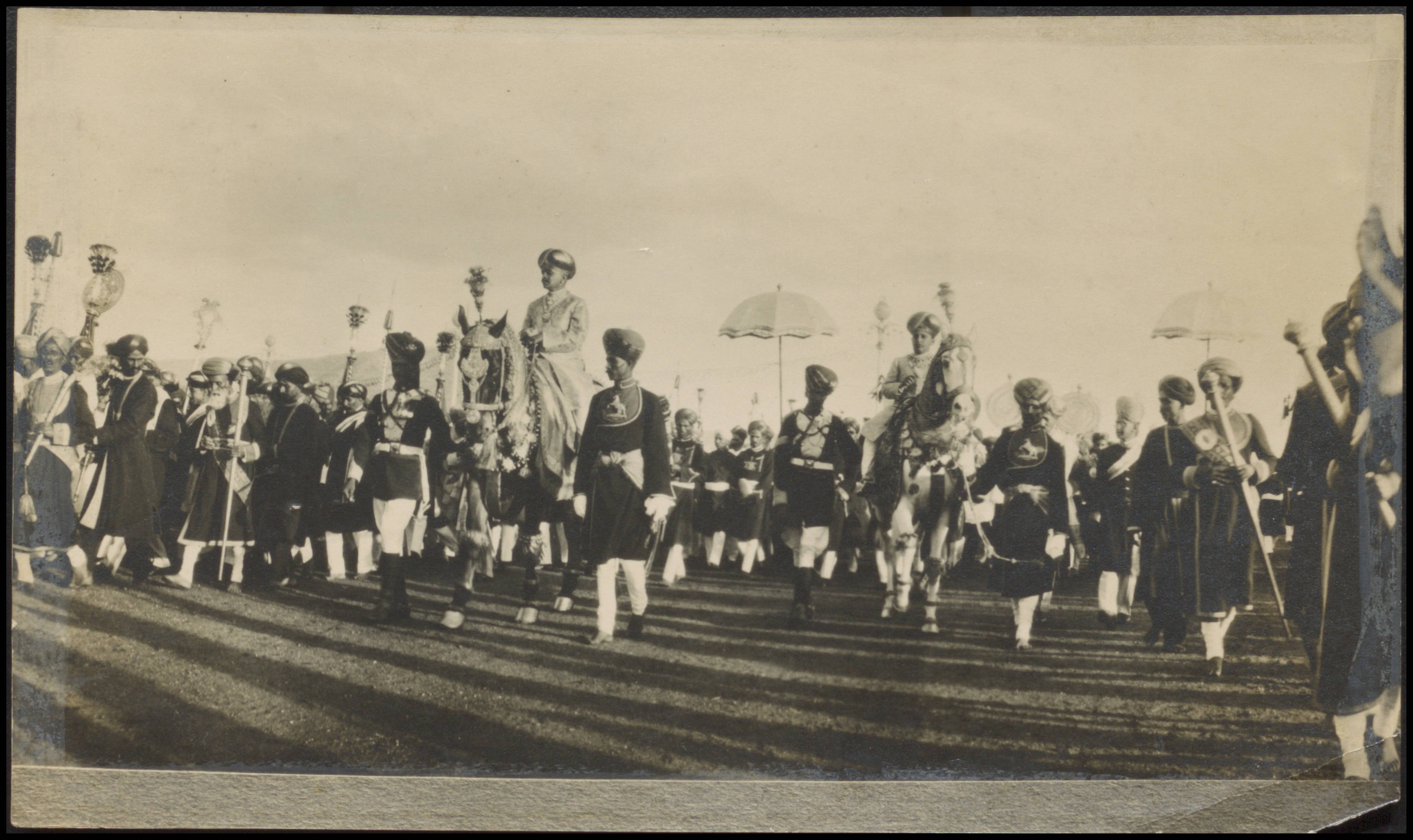 Mysore royal family (Wadiyar) procession